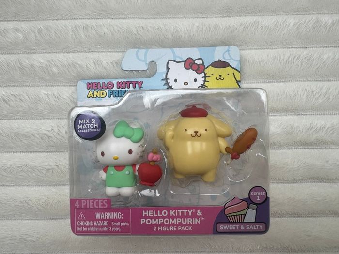 Hello Kitty and Friends 2 Sweet & Salty Hello Kitty and Pompompurin Series 1 Please see pictures