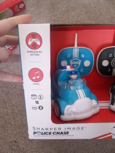 Sharper image Police chase