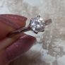 Vintage Solitaire Dress Ring Image 4