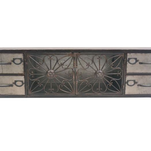 TV Cabinet 120x30x40 cm Silver