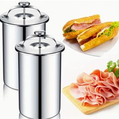 Meat Press 1.5L Capacity with Thermometer for Homemade Deli, new, unopened.