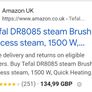 Tefal handheld steamer Image 2