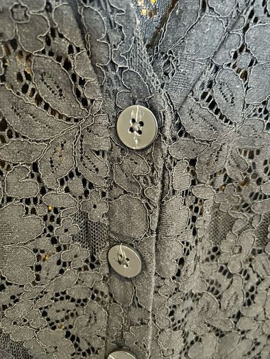 Lace black cardigan 14