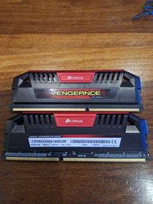 Corsair Vengeance 2x4 Gb, Ddr3, 1600 Mhz