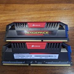 Corsair Vengeance 2x4 Gb, Ddr3, 1600 Mhz