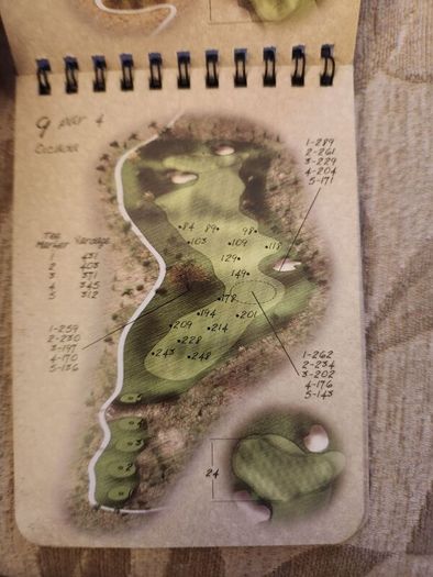 Golf Yardage Book X 2 . Whirlwind Golf Club At Horses Pass And Ocotillo Golf Resort Arizona.  Both In Very Good Condition.