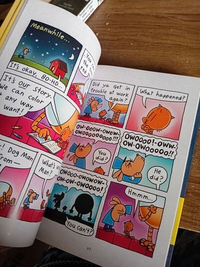 Dog Man Books.  Two