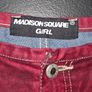 Y2K Red & Black Ombre Velvet Flared Trousers Image 4