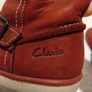 Clarks Kids Red leather Boots Image 7