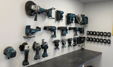 Makita wall mount cordless screwdriver