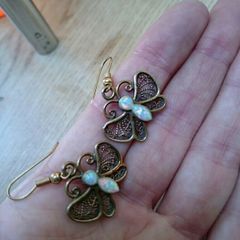 Cute butterfly earrings