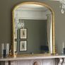Large over mantle mirror. Image 4