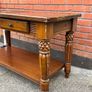 Solid Wood Colonial Console / Hall Table Image 6