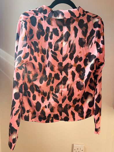 I Saw It First Pink Leopard Print Shirt 10