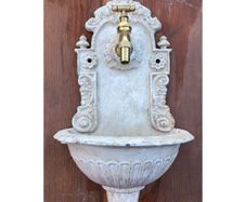 Wall mounted garden tap  H297