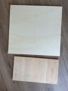 2x Pieces Soft PlyWood