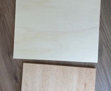 2x Pieces Soft PlyWood