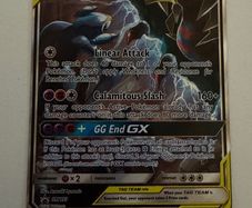 Garchomp And Giratina Tagteam GX Pokemon Card