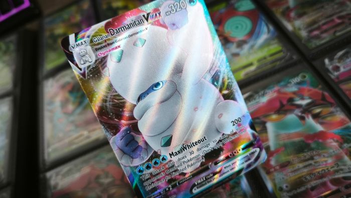 Galarian Darmanitan VMAX ! Ultra Rare ! from Vivid Voltage Set ! 2020 ! Pokemon Card !