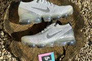 Premium Nike Air Vapormax Flyknit 3 White Silver