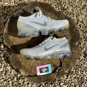 Premium Nike Air Vapormax Flyknit 3 White Silver