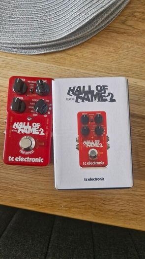 reverb pedal,  hall of fame