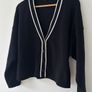 Massimo Dutti V-neck Knitted Cardigan Image 4