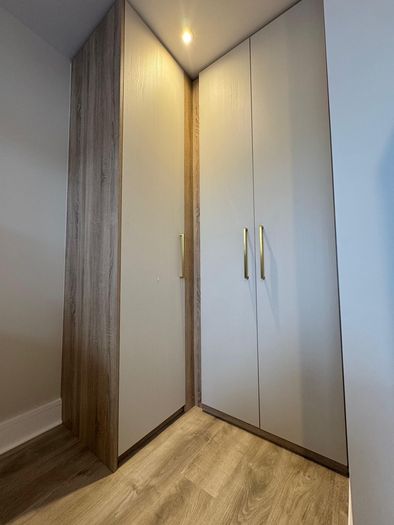 Wardrobes, kitchens, utility rooms, storage units.