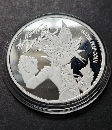Niue: Yu-Gi-Oh! Game Flip - 25th Anniversary 1 oz Silver 2023 Coin