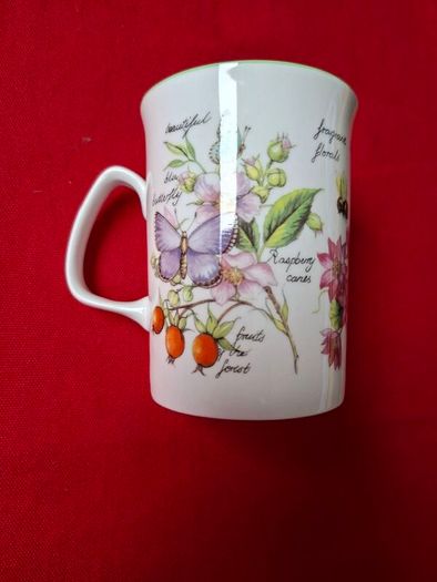 Vintage Fine Bone China Mugs (Rose of England)