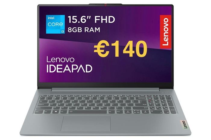 Lenovo laptop (7th gen i3, 8GB, 128gb ssd)