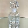 Vintage Italian Lead Crystal Decanter Bottle, Cristalli Puthod Image 9