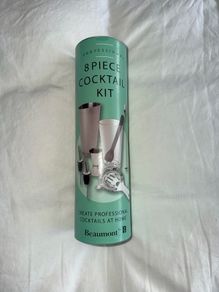 New Beaumont Professional 8 Piece Cocktail Kit