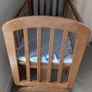 John Lewis Anna Glider Crib Natural Image 3