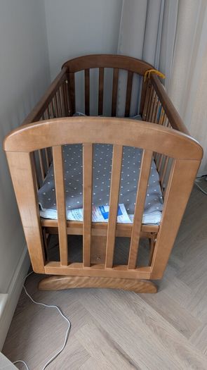 John Lewis Anna Glider Crib Natural