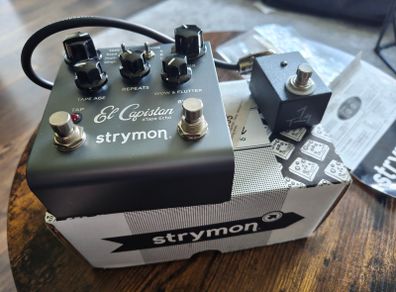 Strymon El Capistan V1 + T1M Favourite Switch (Boxed)