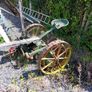 Vintage horse drawn mower Image 2