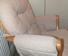 Babylo Glider Chair & Footstool