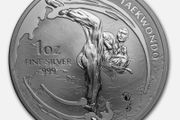 2019 South Korea 1 oz Silver K-Series Taekwondo