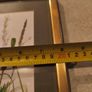 Framed poppy flowers pictuer water coloer signed J, kuhn artist June Kuhn Image 2
