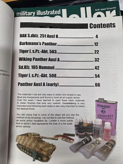 Step by Step finishing German Armor scale modelling book