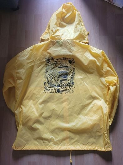 WRC Rally RallyRACC Jacket Yellow Windbreaker Raincoat Mens Size XL