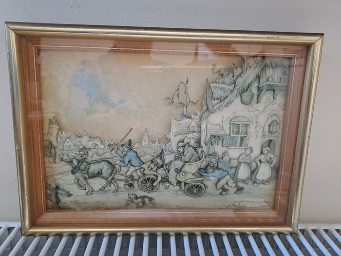 Diorama 3 D Picture