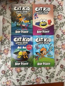 Cat kid books - hard bound