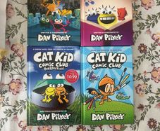 Cat kid books - hard bound