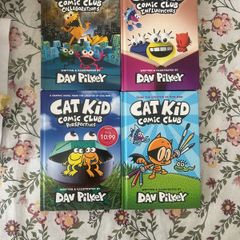 Cat kid books - hard bound