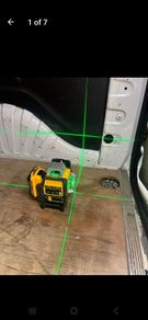 DeWalt DW089LG 12V XR 3 x 360-degree green line laser