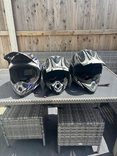 Quad helmets