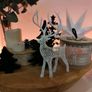 Voronoi Holiday Christmas Deer Image 2