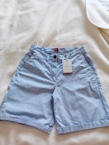 Tommy Hilfiger Women Shorts - UK 8 - Pastel Blue - BNWT RRP 99